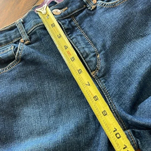 Gloria Vanderbilt blue denim jeans pants size 6p petite Amanda high rise - Picture 10 of 10